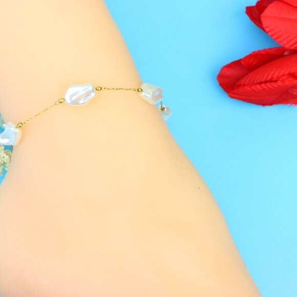 Elegant Handmade Anklet – Perfect for Women & Girls | Ideal Gift Option, DYC1268 - Picture 6 of 7